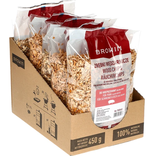 Savuhake savustukseen/grillaukseen, 70% leppä + 30% pyökki, 450 g, luokka 8 - 2