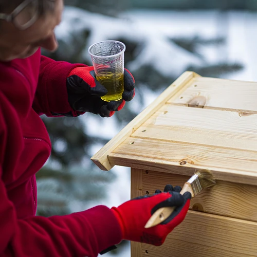 Savustin 115 L dragON Wood 60E puinen, sähköisellä lämmityselementillä ja ohjaimella - 14