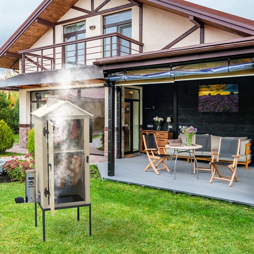 Savustin 200 L dragON Larch E21 - lehtikuusesta, sähköisellä lämmityselementillä ja ohjaimella - 20