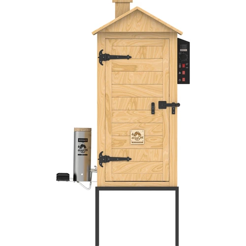 Savustin 200 L dragON Larch E21 - lehtikuusesta, sähköisellä lämmityselementillä ja ohjaimella - 3