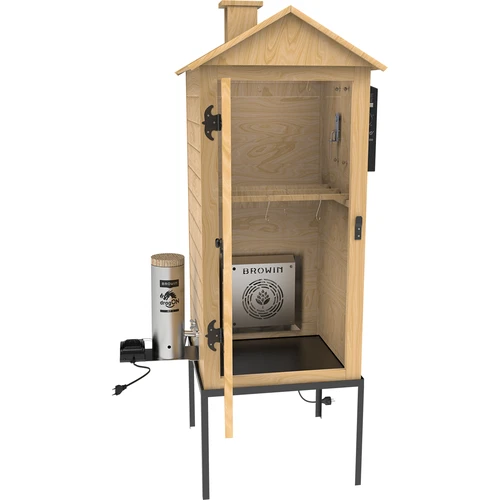 Savustin 200 L dragON Larch E21 - lehtikuusesta, sähköisellä lämmityselementillä ja ohjaimella - 5