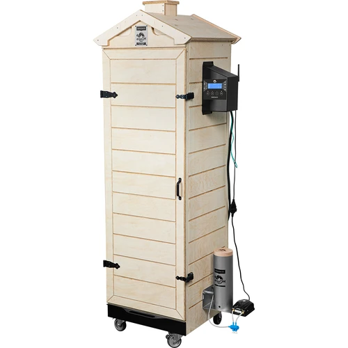 Savustin dragON PLYWOOD NATURE – kehyksetön, modulaarinen, Wi-Fi-ohjaimella, 320L - 2