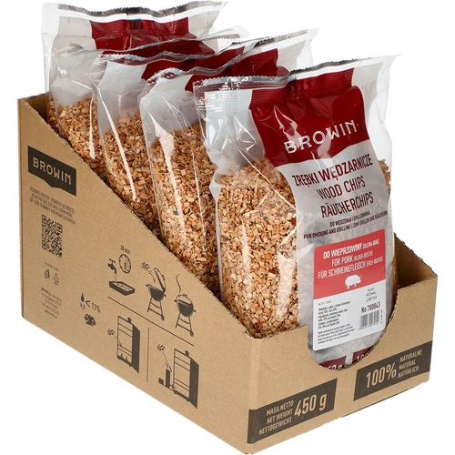 Savustukseen/grillaukseen sirut 70% leppä + 30% pyökki, 450 g, kl. 2 - 3