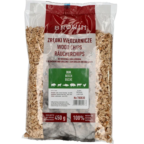 Savustus-/grillauslastut, pyökki, 450 g, lk. 8