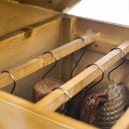 Savustuskaappi Wi‑Fi-yhteydellä, 200 L — dragON WOOD 100IQ sähköisellä lämmitysmoduulilla ja ohjaimella - 17