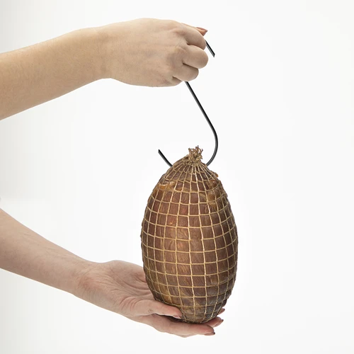 Savustuskoukut - S, leikattu 45° 3mm x 150mm 5 kpl - 6
