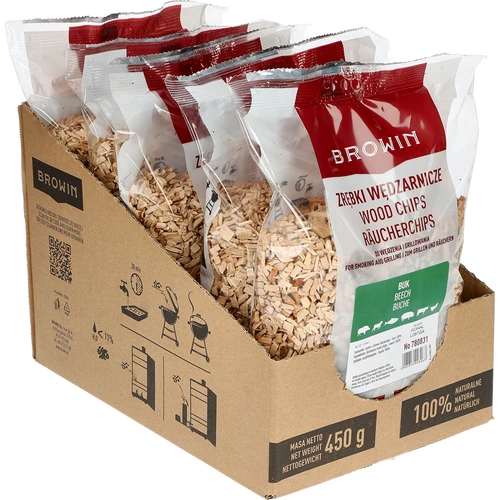 Savustuslastut (100% Pyökki) kl 2 - 450g X5  - 1 