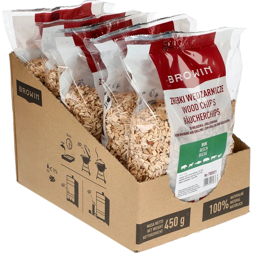 Savustuslastut (100 % pyökki) luokka 2 – 450 g x 5