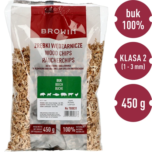 Savustuslastut (100 % pyökki) luokka 2 – 450 g x 5 - 3