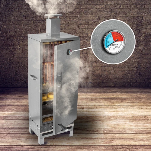 Savustusuunin ja BBQ:n lämpömittari (0°C - +250°C) 5,2cm - 7