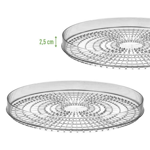 Sienien, hedelmien, vihannesten ja yrttien kuivuri 125 W - 8