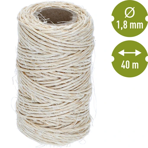 Sisalinaru 1,8 mm/40 m/100 g - 4