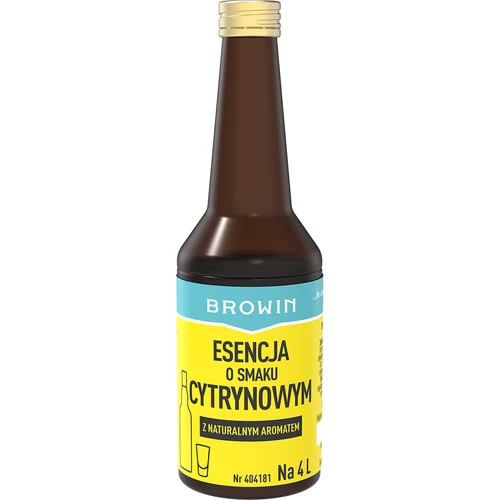 Sitruunaesanssi luonnollisella aromilla 4 litralle - 40 ml