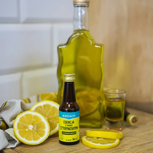 Sitruunaesanssi luonnollisella aromilla 4 litralle - 40 ml - 8