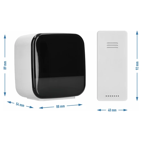Soensin elektroninen sääasema - langattomalla anturilla, herätyskellolla ja yövalolla - 4