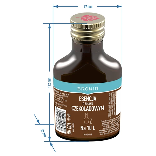 Suklaan makuinen esanssi 100 ml 10 L:lle - 5