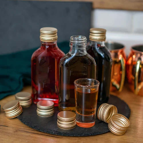 Taskumattipullo likööreille 100 ml + kierrekorkki 8 kpl - 4