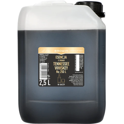 Tennessee Whiskey -makuinen esanssi 2,5L, 250L valmiille juomalle  - 1 