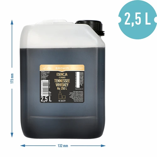 Tennessee Whiskey -makuinen esanssi 2,5L, 250L valmiille juomalle - 3