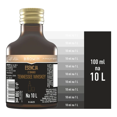 Tennessee whiskeyn makuinen esanssi 10 L - 100 ml - 5