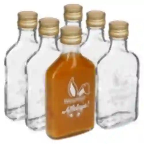 200 ml pullo kierrekorkilla, painatus KANIN KORVAT 6 kpl