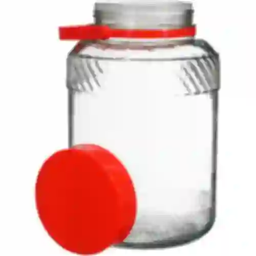 3 L purkki muovikannella