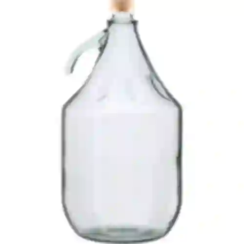 5 L Demijohn korkilla - ilman koria