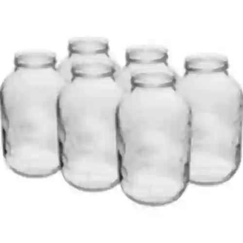 5 L purkki fi 100, ilman kansia, 6 kpl