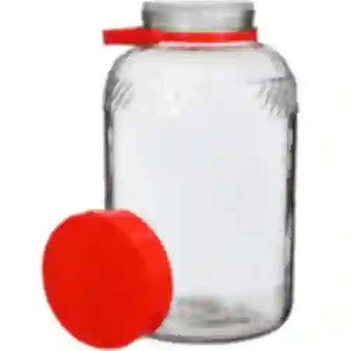 8 L purkki muovikannella