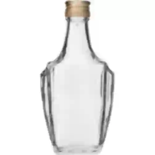 Art Deco -pullo 250ml kierrekorkilla fi28