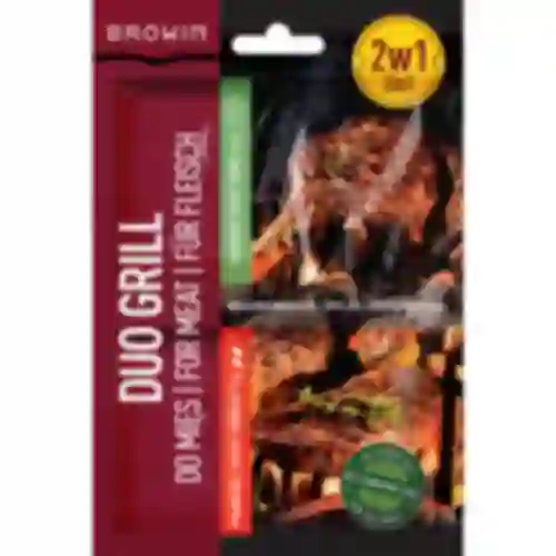 Duo Grill lihoille, 2 in 1 mausteseos, 2 x 12 g