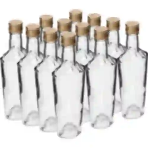 Everest-pullo 250 ml kierrekorkilla fi28, 12 kpl