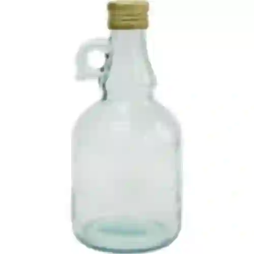 Gallone-pullo ilman punosta, kierrekorkilla 0,5 L
