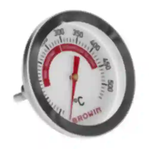 Grilli- ja BBQ-lämpömittari, 50 - +500°C, bimetallinen, 5,3 cm