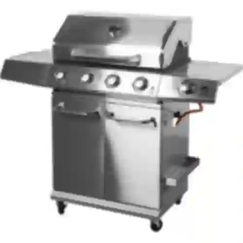 Kaasugrilli dragON BBQ201, 18,8 kW, hopea