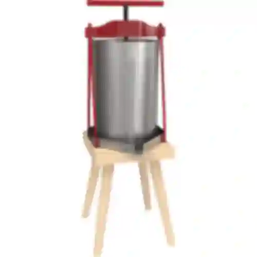 Kehysprensa hedelmille – metallikorilla, 10L