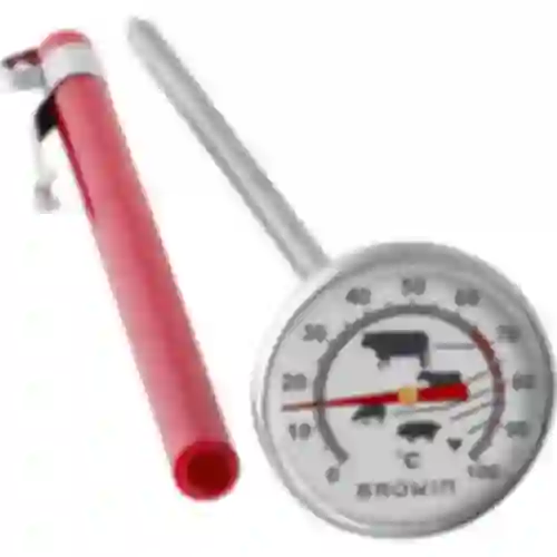 Keittiölämpömittari grafiikalla (0°C - +100°C) 12,5cm