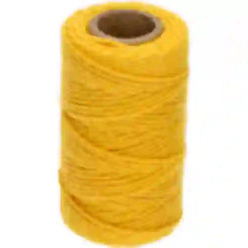 Keltainen puuvillanyöri 2 mm/55 m/100 g