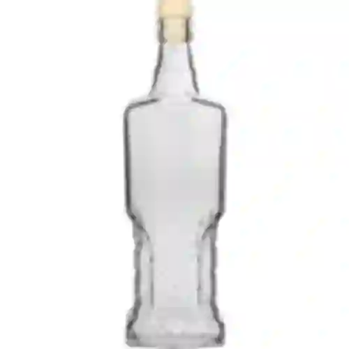 Kredens-pullo 0,5 L korkilla
