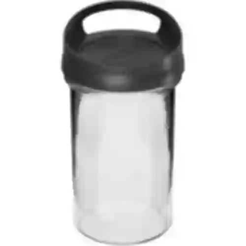 Lasinen säiliö 545 ml, ripustettava kansi