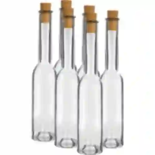 Likööripullo 200 ml 6 kpl + 6 korkkia 23/18