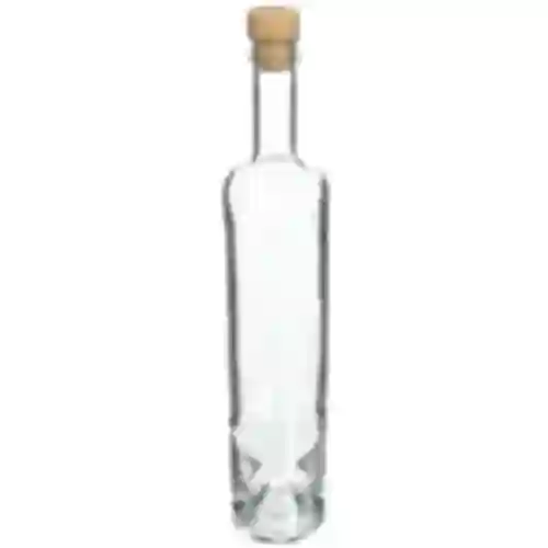 Marina-pullo korkilla, valkoinen 0,5 L