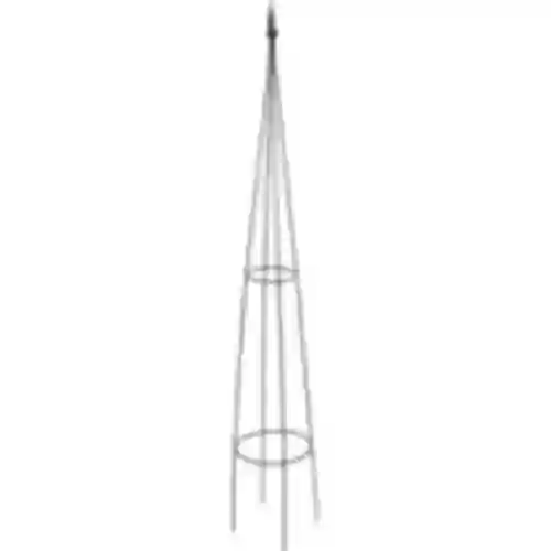 Metallinen pergola - Pyramidi, 135 cm