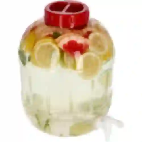 Monikäyttöinen purkki hanalla 10L