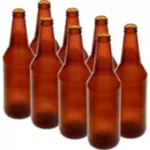 Olutpullo 0,5 L - pakkaus 8 kpl