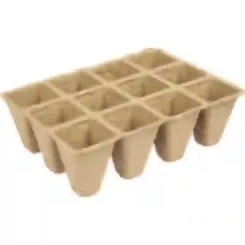 Paperiruukut 4 x 4 x 4,5, setti 5 kpl.