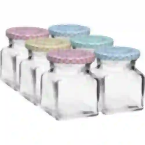 Purkit TO 120 ml Neljä kulmaa fi 53 kansi - 6 kpl