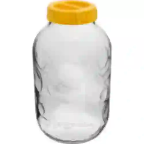 Purkki TO 5 L ja muovikansi fi 100, kahvalla