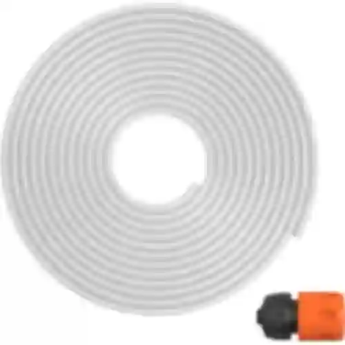 PVC-letku 7,0x1,5 mm - 5 m + pikaliitin
