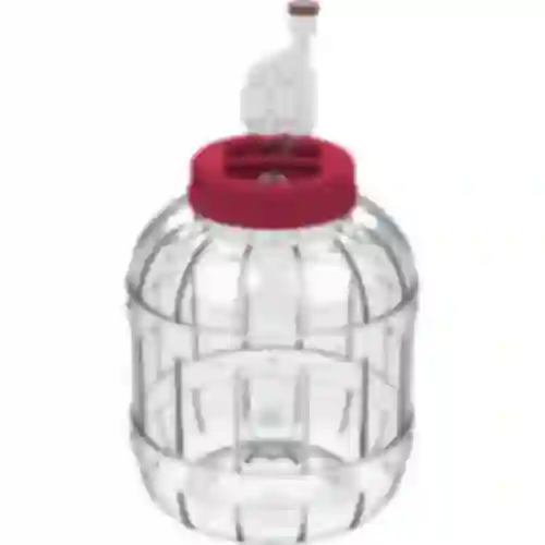 Särkymätön, monikäyttöinen käymispurkki, 5 L